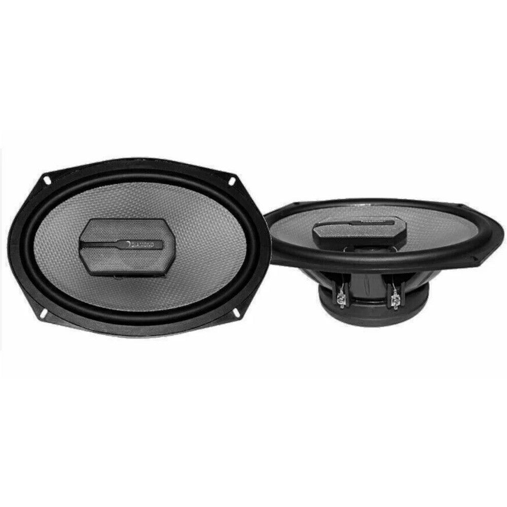 Diamond Audio DMD693 280W Peak (140W RMS) 6"x9" DMD Series 3-way Coaxial Car Speakers
