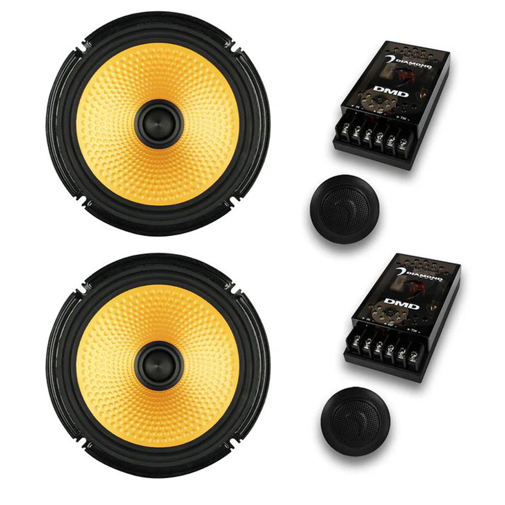 Diamond Audio DMDX8C 8" DMDX Series 2-Way Component Speakers