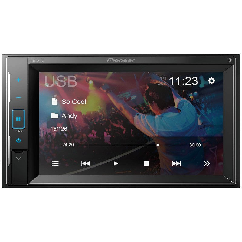 Pioneer DMH-241EX Digital Multimedia Receiver (Does not play Discs)