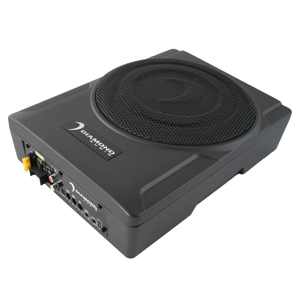 Diamond Audio DPRS10 300W MAX (150W RMS) 10" Powered Active Hybrid /Vented/Passive Radiator Subwoofer Enclosure