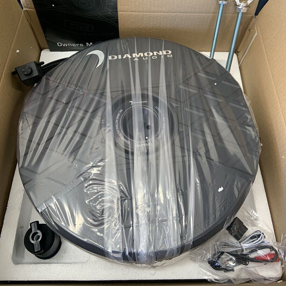 Diamond Audio DPST12 DMD 11" 300W RMS Power Handling Non-Amplified Spare Tire Passive Subwoofer