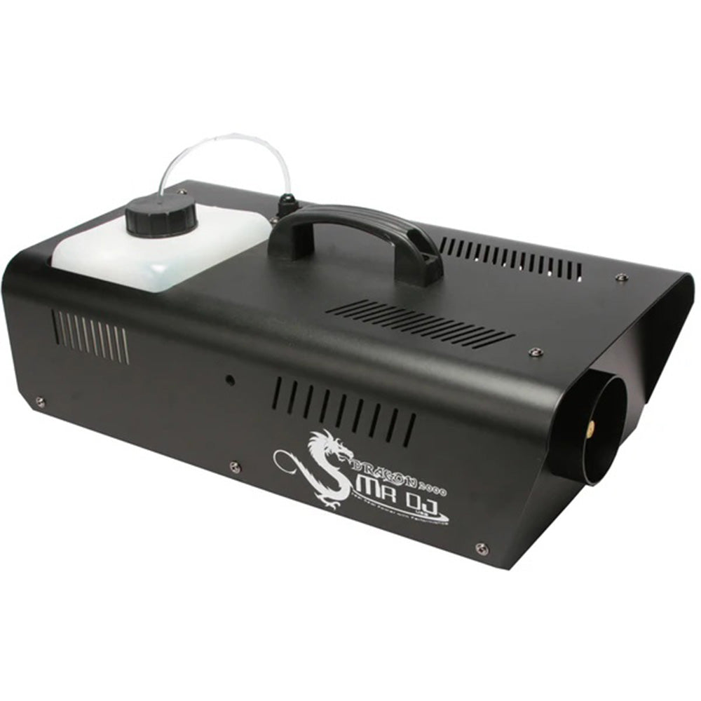 MR DJ DRAGON2000 2000 W Fog Machine With 1/2 Gallon Juice, Wireless & Wire Remote