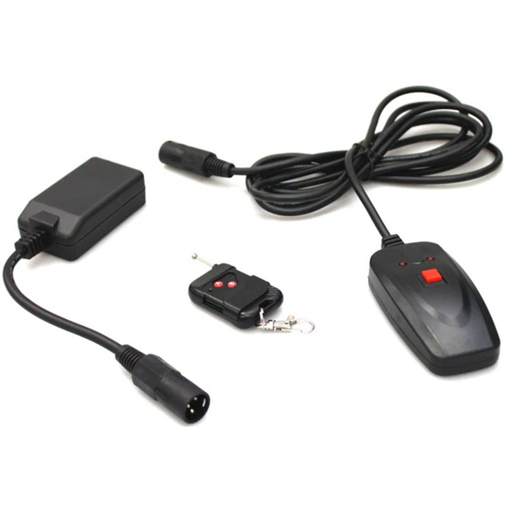 MR DJ DRAGON2000 2000 W Fog Machine With 1/2 Gallon Juice, Wireless & Wire Remote