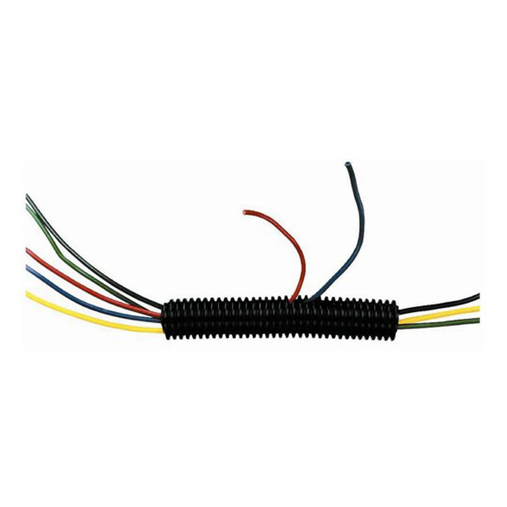 MR DJ DSLT1 100' 1" 25mm Black Split Wire Loom Conduit Tubing Sleeve Tube - DSLT10