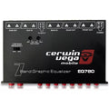 Cerwin Vega EQ780 7-Band Parametric EQ with AUX Input