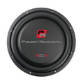 Power Acoustik EW-124S 1400W Max (700W RMS) 12 Inch Edge Shallow Series Single 4ohm Car Subwoofer