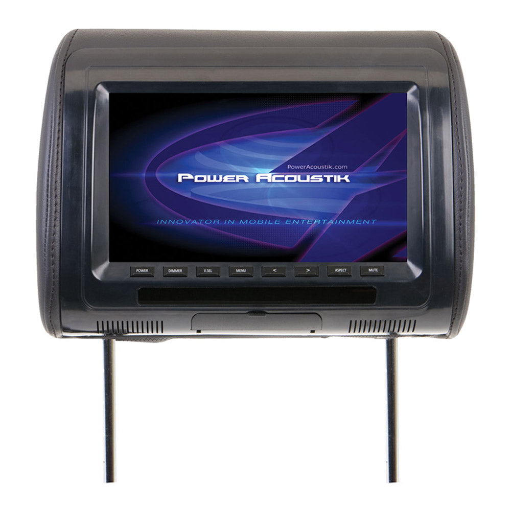Power Acoustik H-91CC 9 Inch LCD Universal Replacement Headrest Monitor