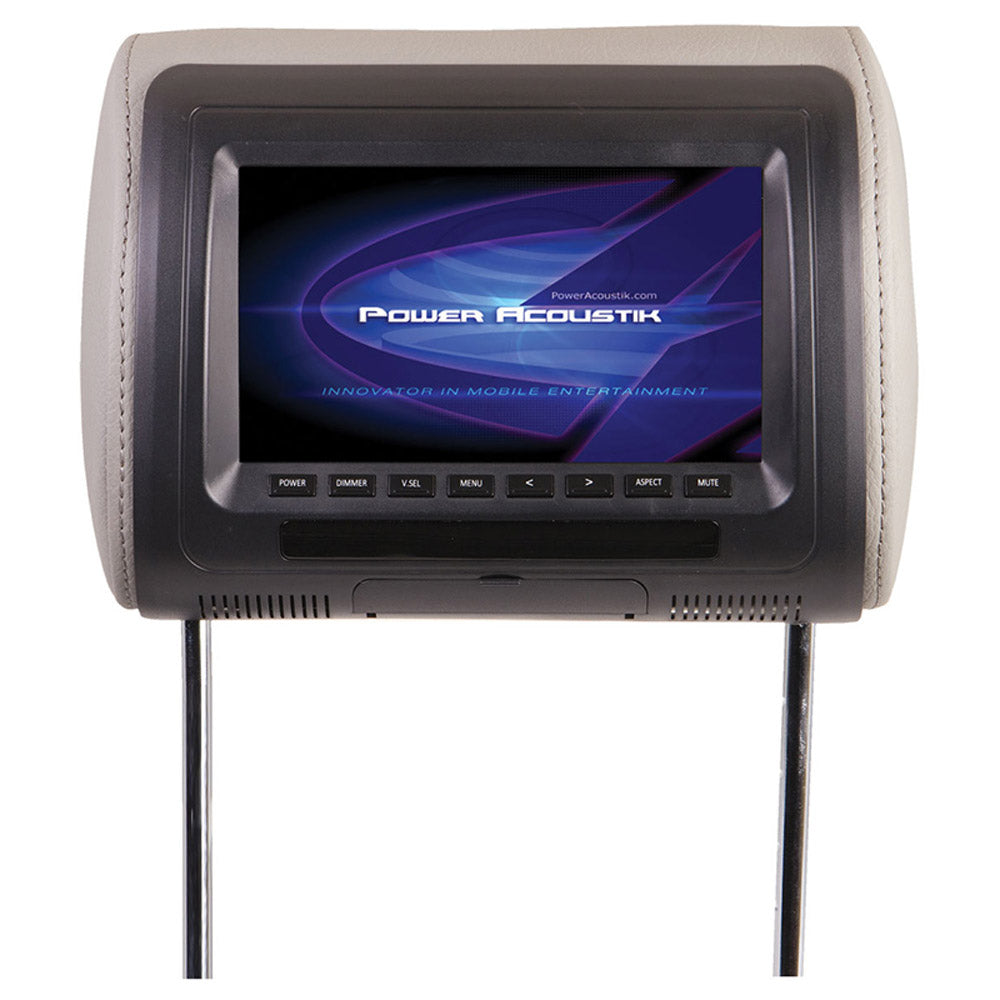 Power Acoustik H.71CC Universal Replacement Headrest Pre-Loaded