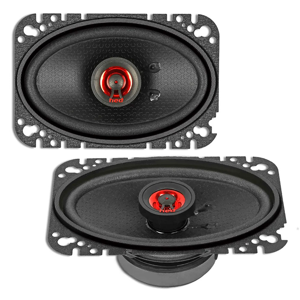 Cerwin Vega H46 4"× 6” HED 2-Way Coaxial Full Range Speakers