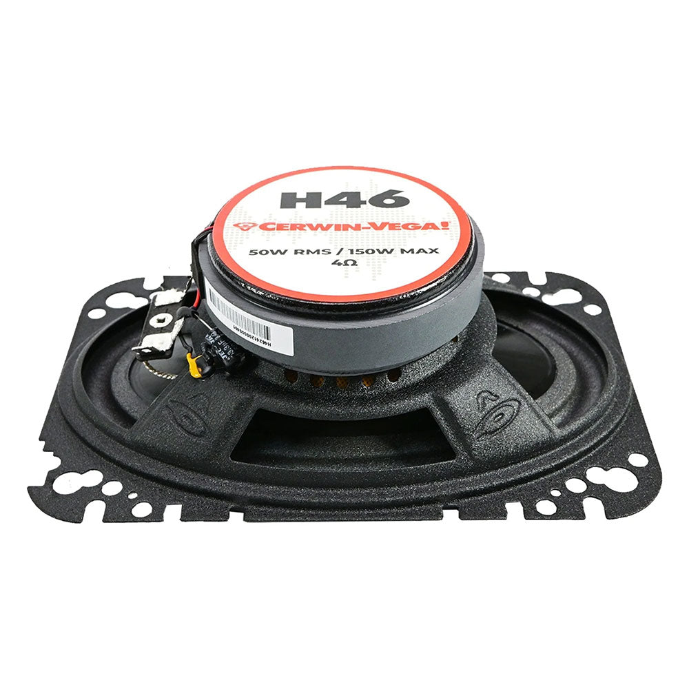 Cerwin Vega H46 4"× 6” HED 2-Way Coaxial Full Range Speakers