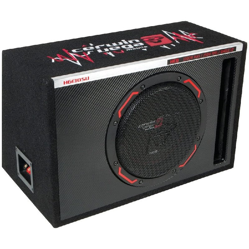 Cerwin Vega H6E10SV 100W Max (250W RMS) HED Series 10" Single Loaded Slot-Vented Enclosure