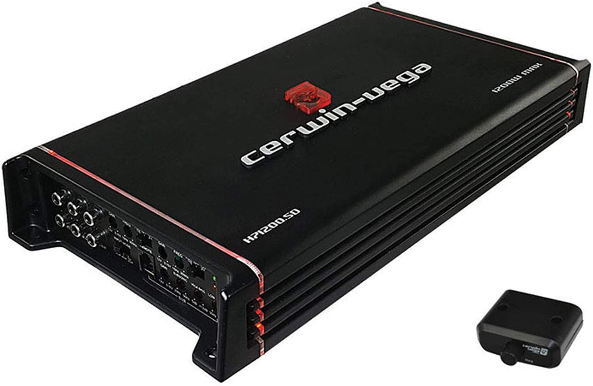 Cerwin Vega H71200.5D 1200W Max (760 RMS) HED 7 Series 2 ohm Stable 5-Channel Car Amplifier