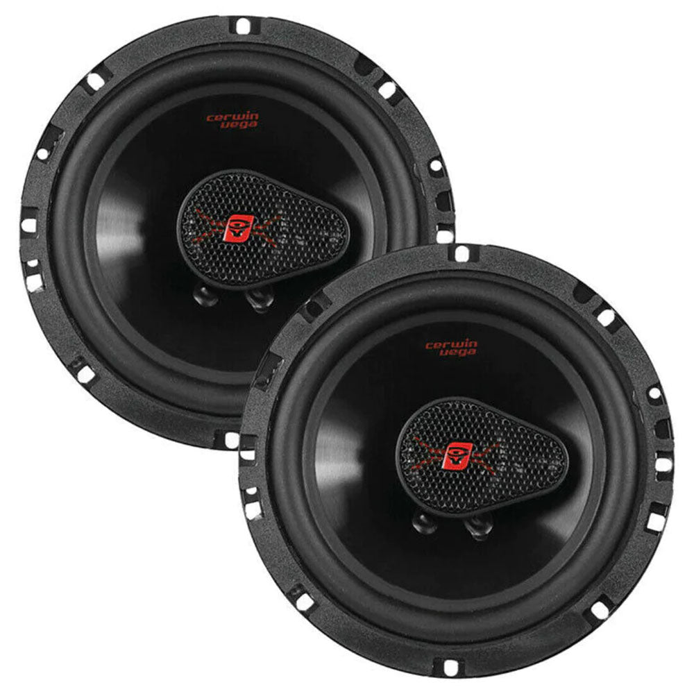 Cerwin Vega H7653 680W Max 120W RMS 6.5 Inch HED Series 3 Way Coaxial Speakers