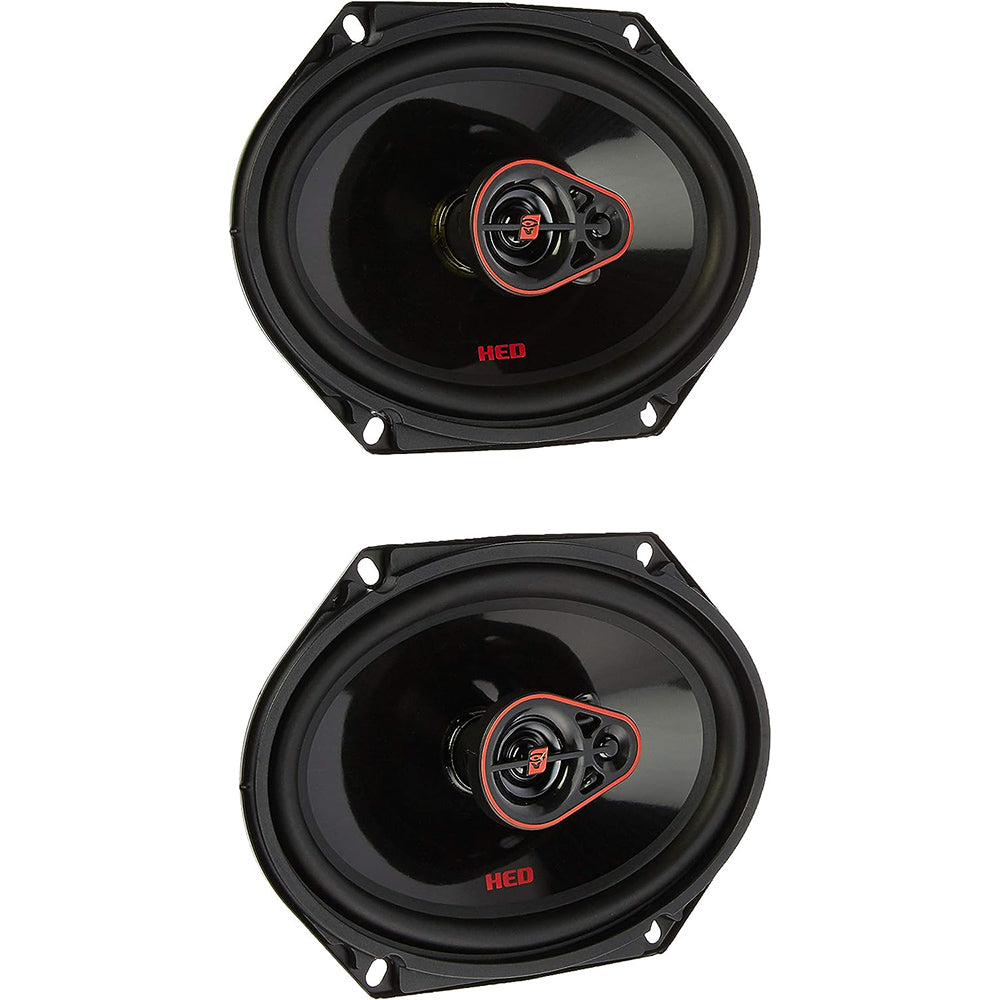 Cerwin Vega H7683 720W Max 120W RMS 6" x 8" HED Series 3-Way Coaxial Car Speakers