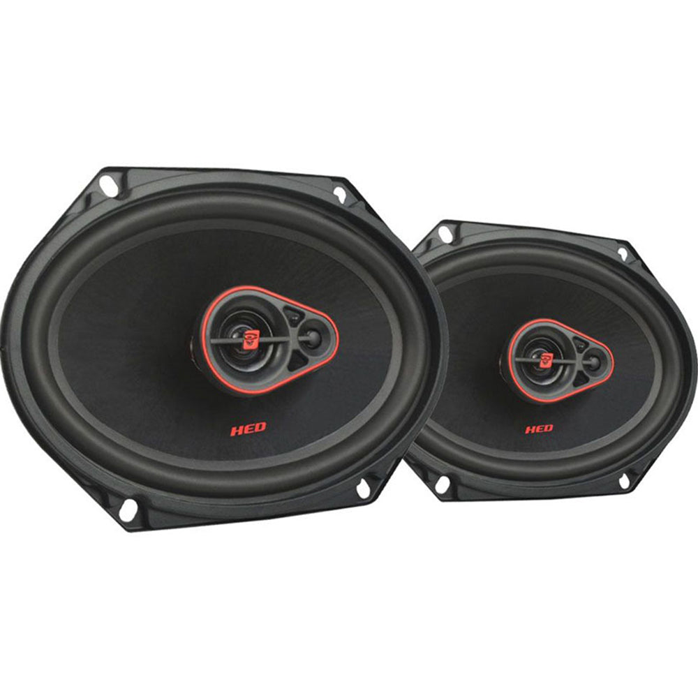 Cerwin Vega H7683 720W Max 120W RMS 6" x 8" HED Series 3-Way Coaxial Car Speakers