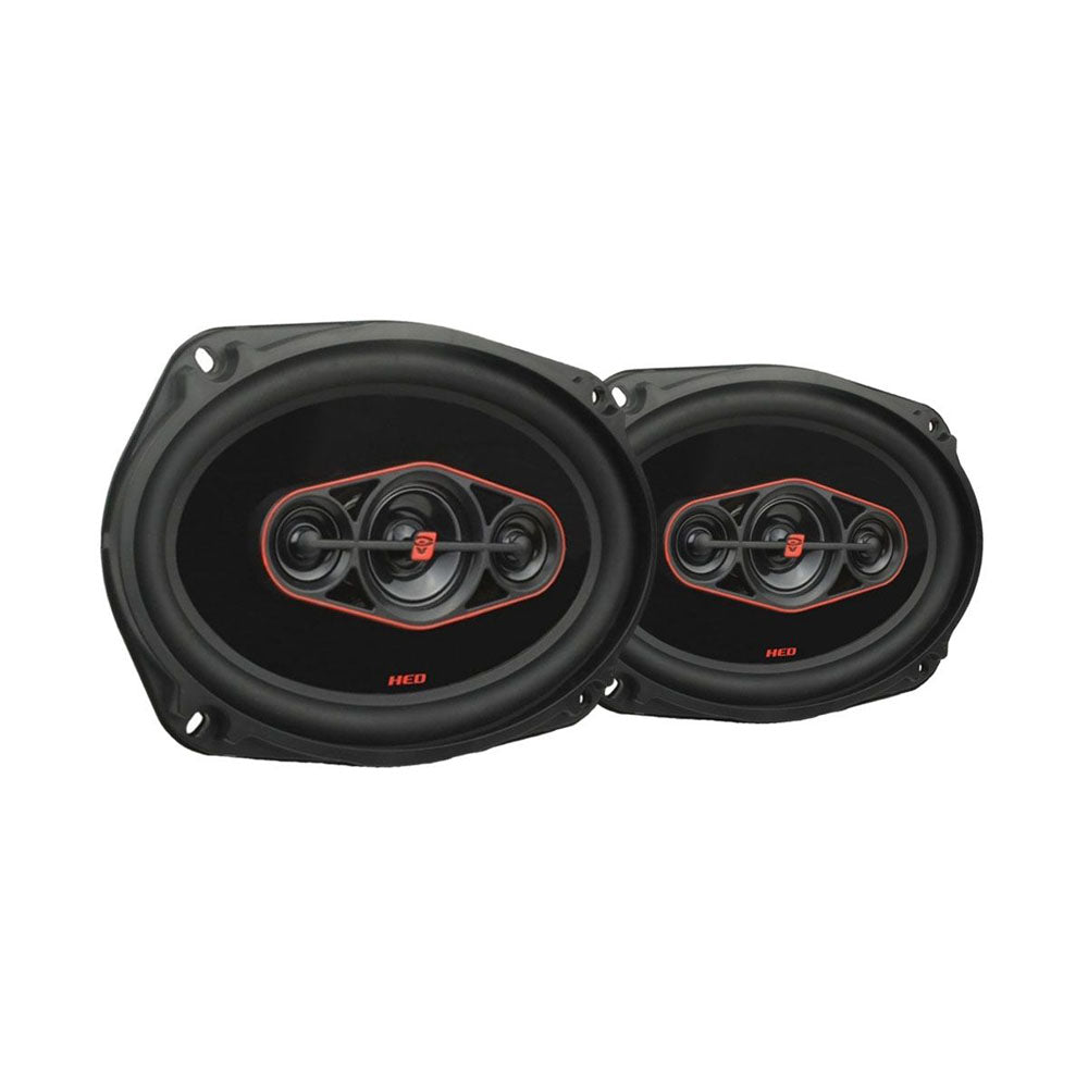 Cerwin Vega H-7694 880W Max 150W RMS HED Series 6 Inch x 9 Inch 4-way Coaxial Car Speakers