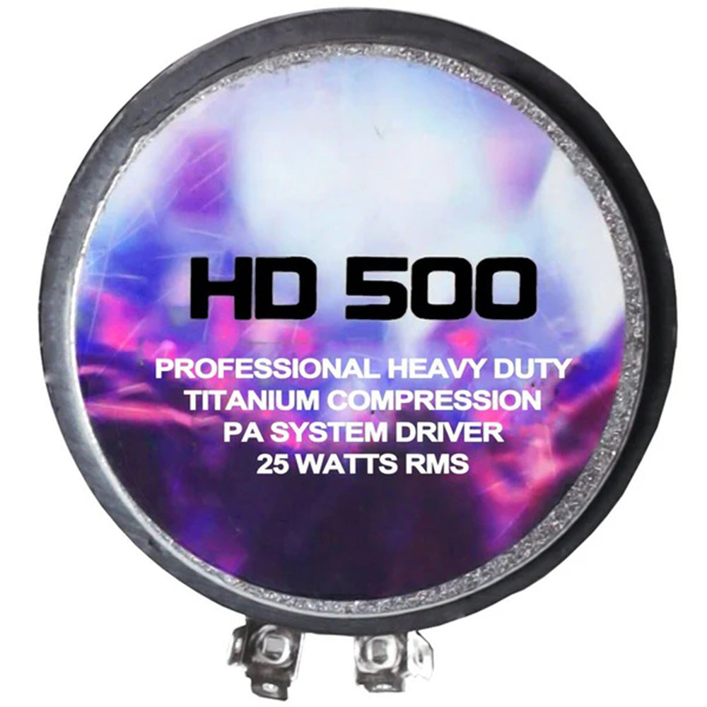 MR DJ HD500 500W Pro Pa Dj High-Frequency Compressor Horn Driver Tweeter