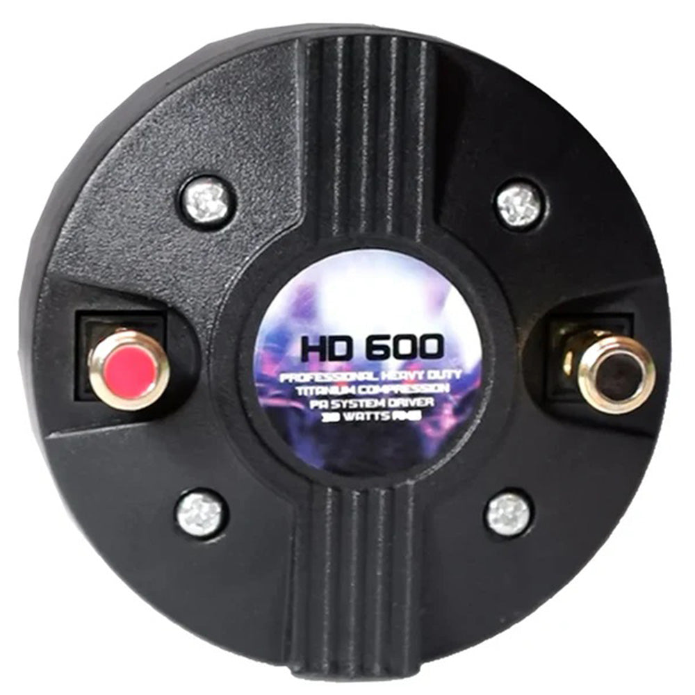 MR DJ HD600 600W Pro Pa Dj High-Frequency Titanium Compression Horn Driver Tweeter