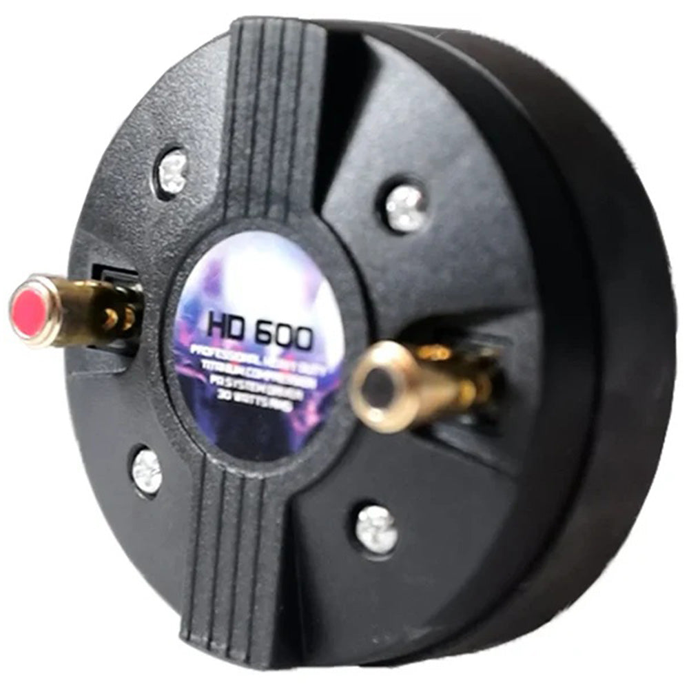 MR DJ HD600 600W Pro Pa Dj High-Frequency Titanium Compression Horn Driver Tweeter
