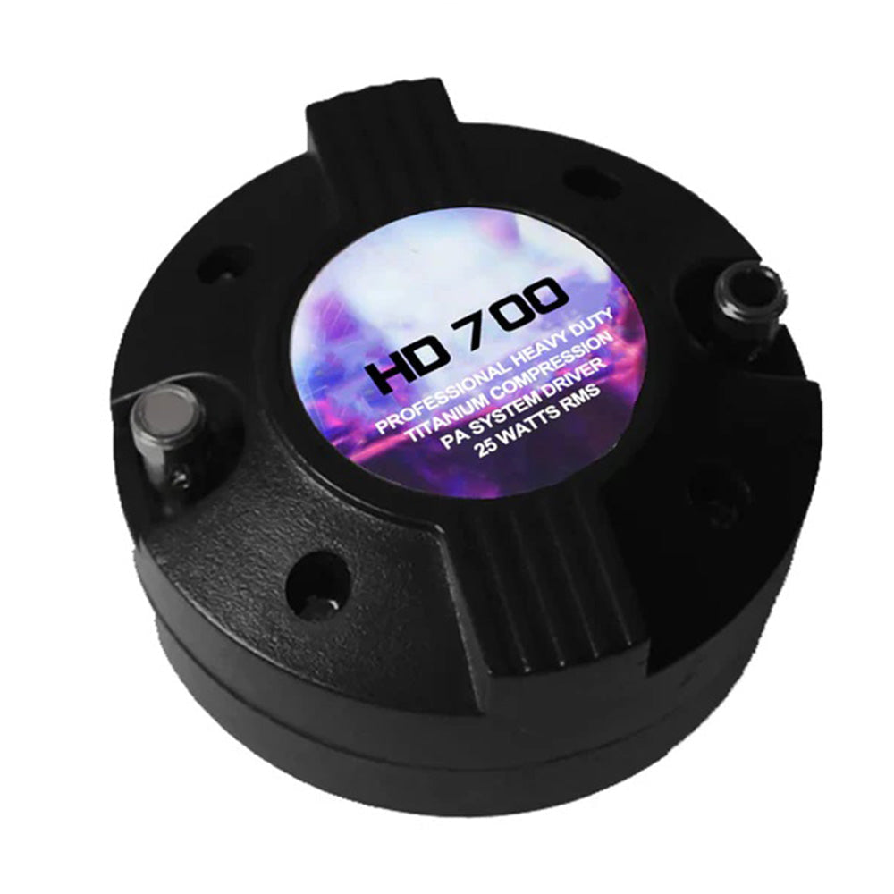 MR DJ HD700 700W Pro Pa Dj High-Frequency Titanium Compression Horn Driver Tweeter