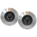 MR DJ HDT500S Pair Slim 4 Inch 600W Chrome High Compression Titanium Bullet Super Tweeter