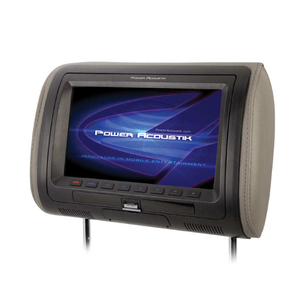 Power Acoustik HDVD.71CC Universal Replacement Headrest Pre-Loaded