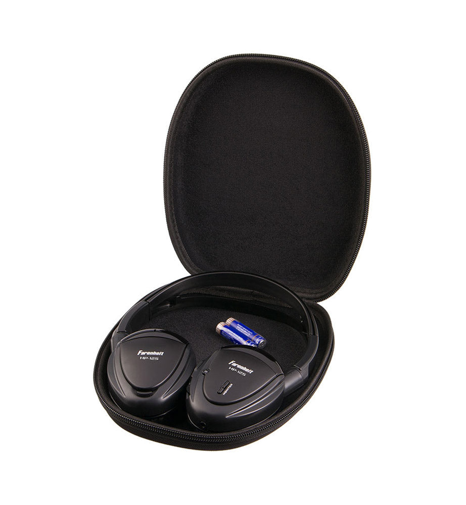 Power Acoustik HP-12S Dual Channel IR Foldable Wireless Headphones
