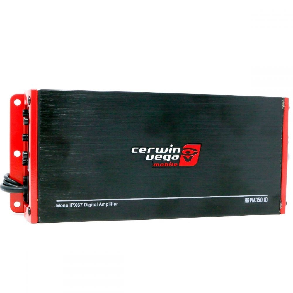Cerwin Vega HRPM350.1D Waterproof 1 Channel 350W Marine Grade Class D Monoblock Amplifier