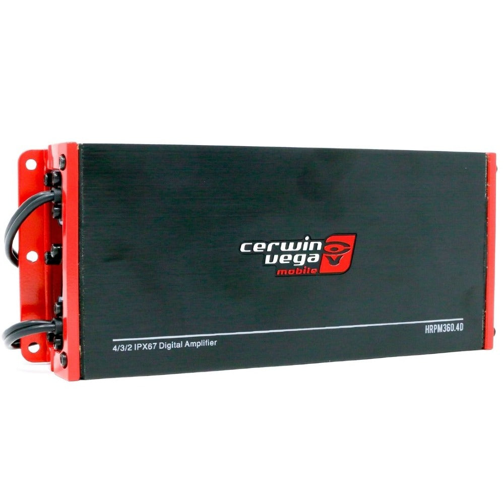 Cerwin Vega HRPM360.4D HED Series Marine Compact 4-Channel Class-D Amplifier