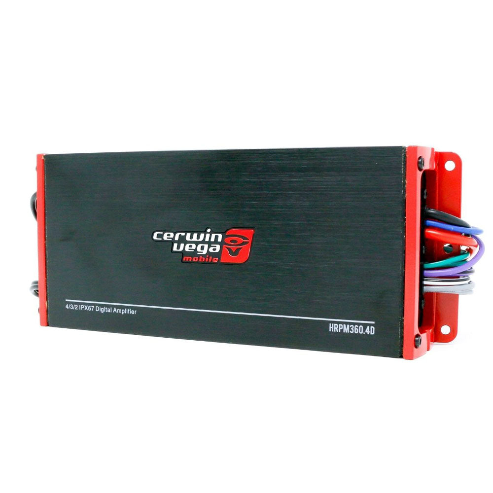 Cerwin Vega RPMRZRKM43 4DR KIT Complete Audio Upgrade Kit for 2014+ RZR© 2DR / 4DR, Includes a Digital Media Receiver, Three Amplifiers, 6 Speakers and 10” Subwoofer