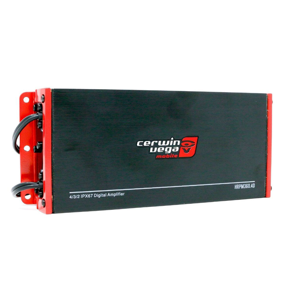 Cerwin Vega RPMRZRKM43 4DR KIT Complete Audio Upgrade Kit for 2014+ RZR© 2DR / 4DR, Includes a Digital Media Receiver, Three Amplifiers, 6 Speakers and 10” Subwoofer