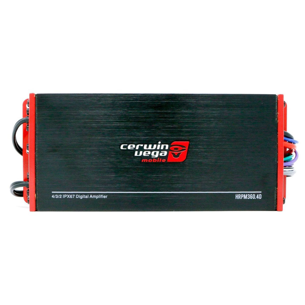 Cerwin Vega RPMRZRKM23 2D KIT Complete Audio Upgrade Kit for 2014+ RZR© 2DR / 4DR, Includes a Digital Media Receiver, Two Amplifiers, 4 Speakers and 10” Subwoofer