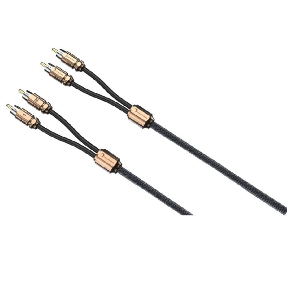 Diamond Audio HX1 2 Channel RCA Cable 1 Ft