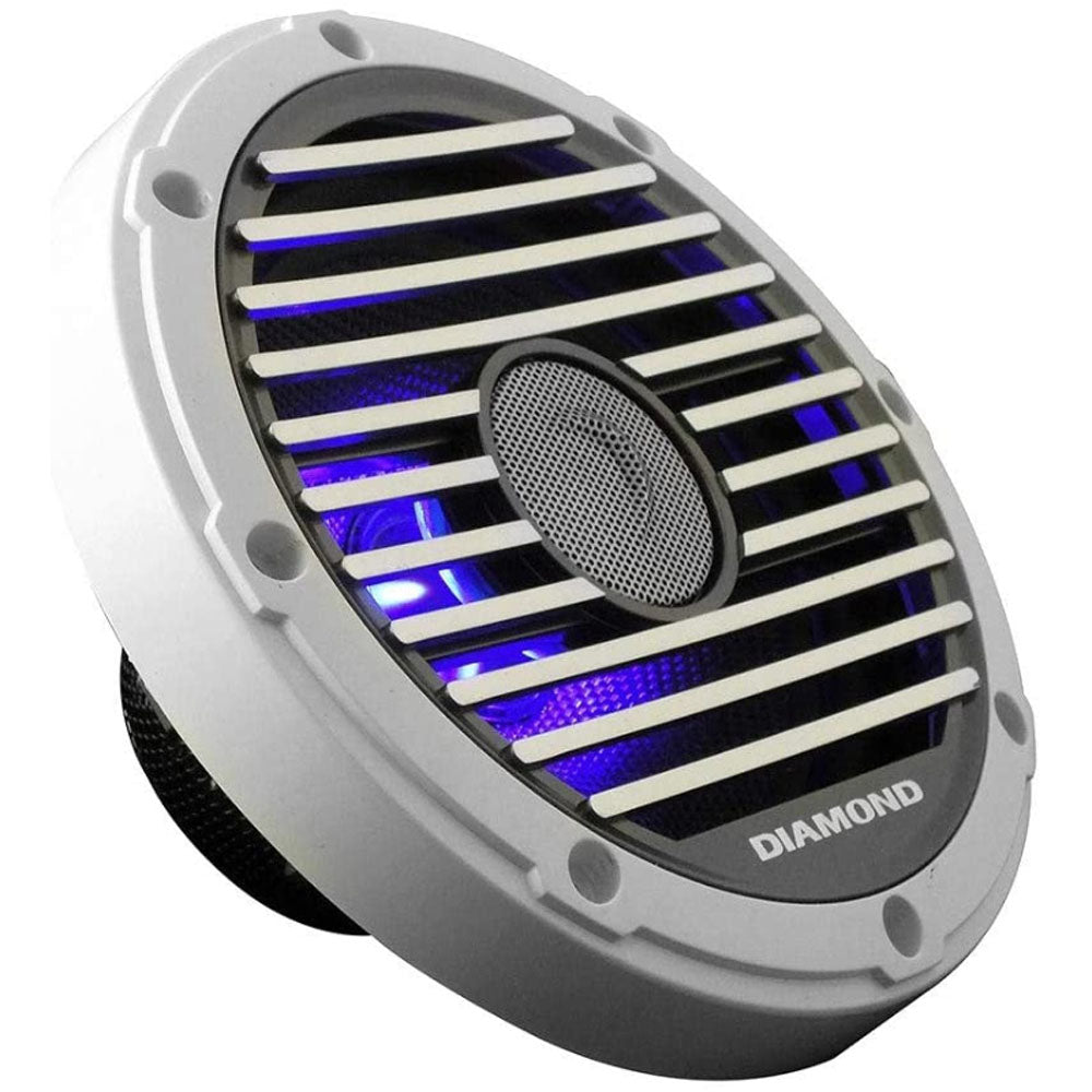Diamond Audio HXM525 60W RMS Motorsport Series 5.25 Inch Marine 2-Way Coaxial Speaker