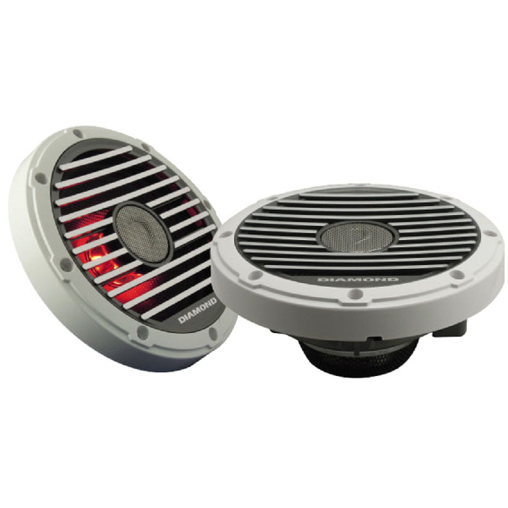 Diamond Audio HXM525 60W RMS Motorsport Series 5.25 Inch Marine 2-Way Coaxial Speaker