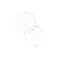 Diamond Audio HXM65FWW 6.5″ Flush Mount Speaker Grills, Pair (White) ,Steel With Powder Coating