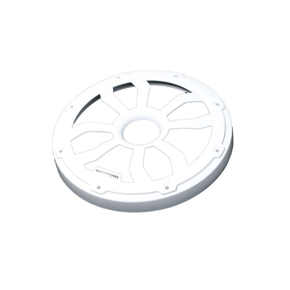 Diamond Audio HXM65FWW 6.5″ Flush Mount Speaker Grills, Pair (White) ,Steel With Powder Coating