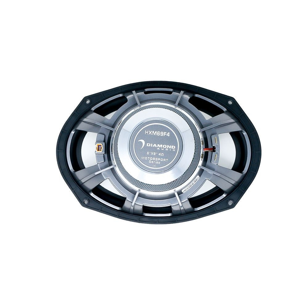 Diamond Audio HXM69F4 300W MAX (150W RMS) 6"x9" 2-Way Flush Mount Coaxial Speaker with RGB LED Lighting