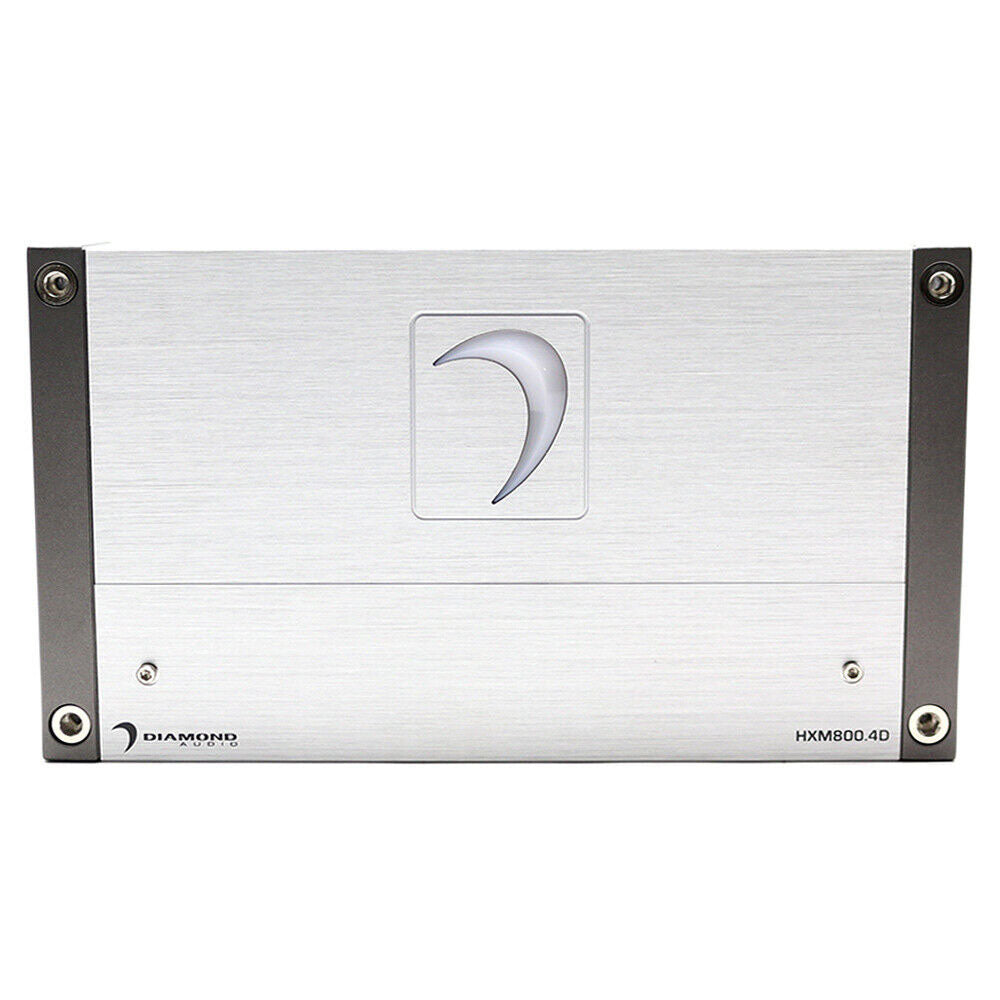 Diamond Audio HXM800.4D 800W RMS Motorsport Series 4-Channel Full-Range Class-D Marine Amplifier