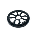 Diamond Audio HXM8FBB 8" Motorsport Flush Mount Speaker Grills, Black Pair, Steel with Powder Coating
