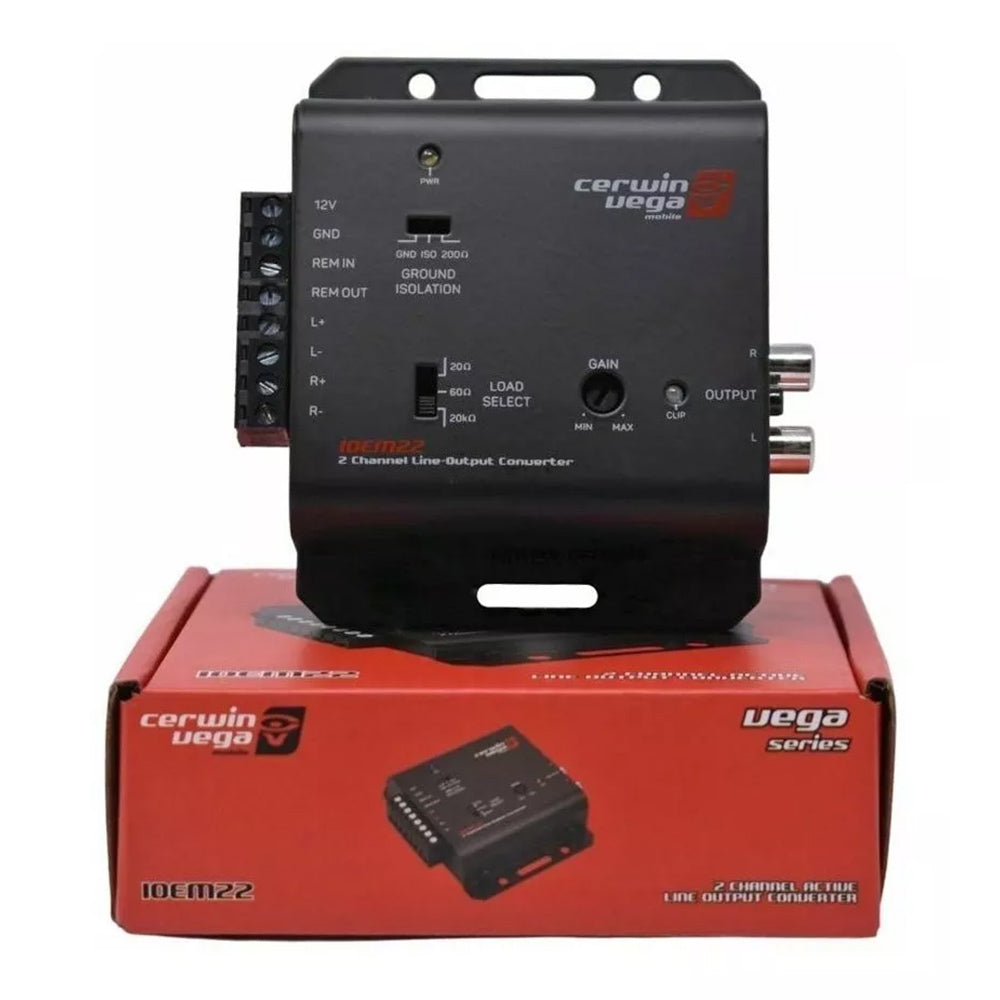 Cerwin Vega IOEM22 2 Channel Line Output Converter
