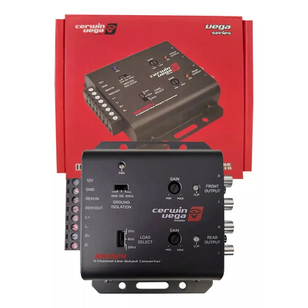 Cerwin Vega IOEM24 4 Channel Line Output Converter