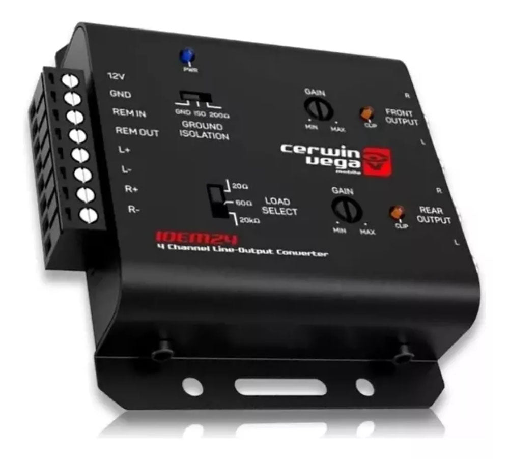 Cerwin Vega IOEM24 4 Channel Line Output Converter