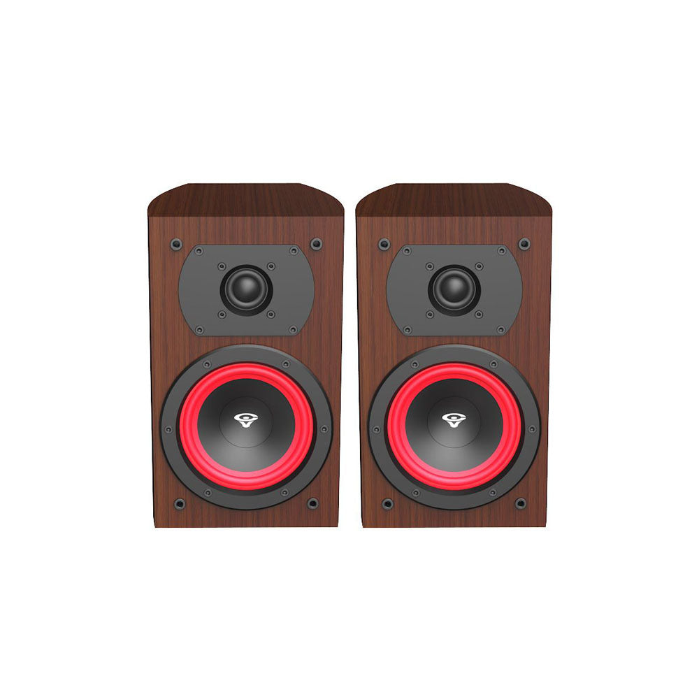 Cerwin Vega LA14E 4" 2-WAY BOOKSHELF EXPRESSO PAIR SPEAKERS - LA14E