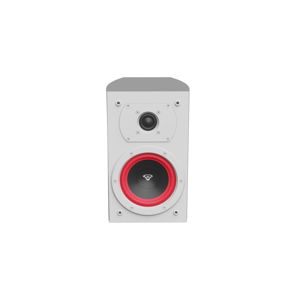 Cerwin Vega LA14W 4” 2-WAY BOOKSHELF WHITE PAIR SPEAKERS - LA14W
