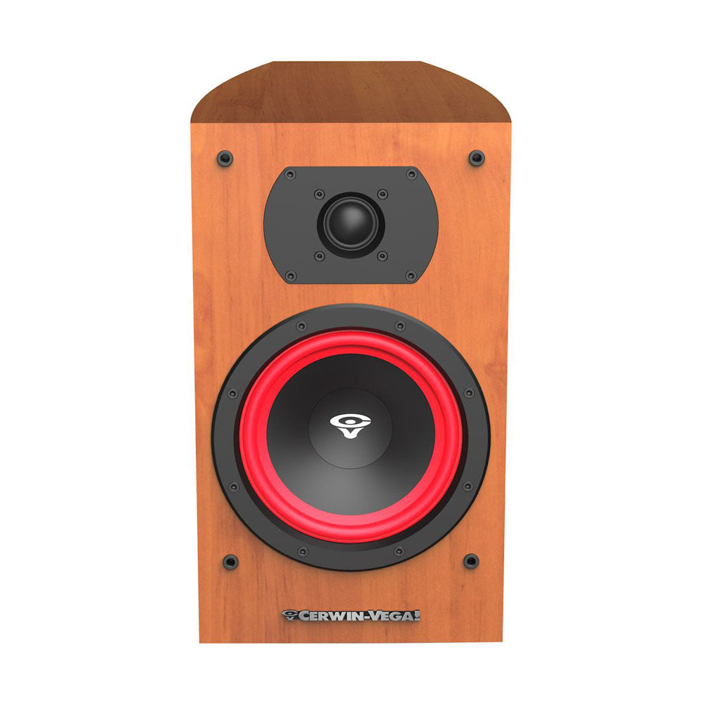 Cerwin Vega LA165C 6.5” 2-WAY BOOKSHELF COGNAC PAIR SPEAKERS - LA165C