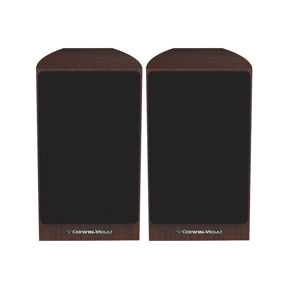Cerwin Vega LA165E 6.5” 2-WAY BOOKSHELF EXPRESSO PAIR SPEAKERS - LA165E