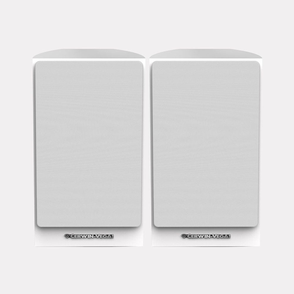 Cerwin Vega LA165W 6.5” 2-WAY BOOKSHELF WHITE PAIR SPEAKERS - LA165W