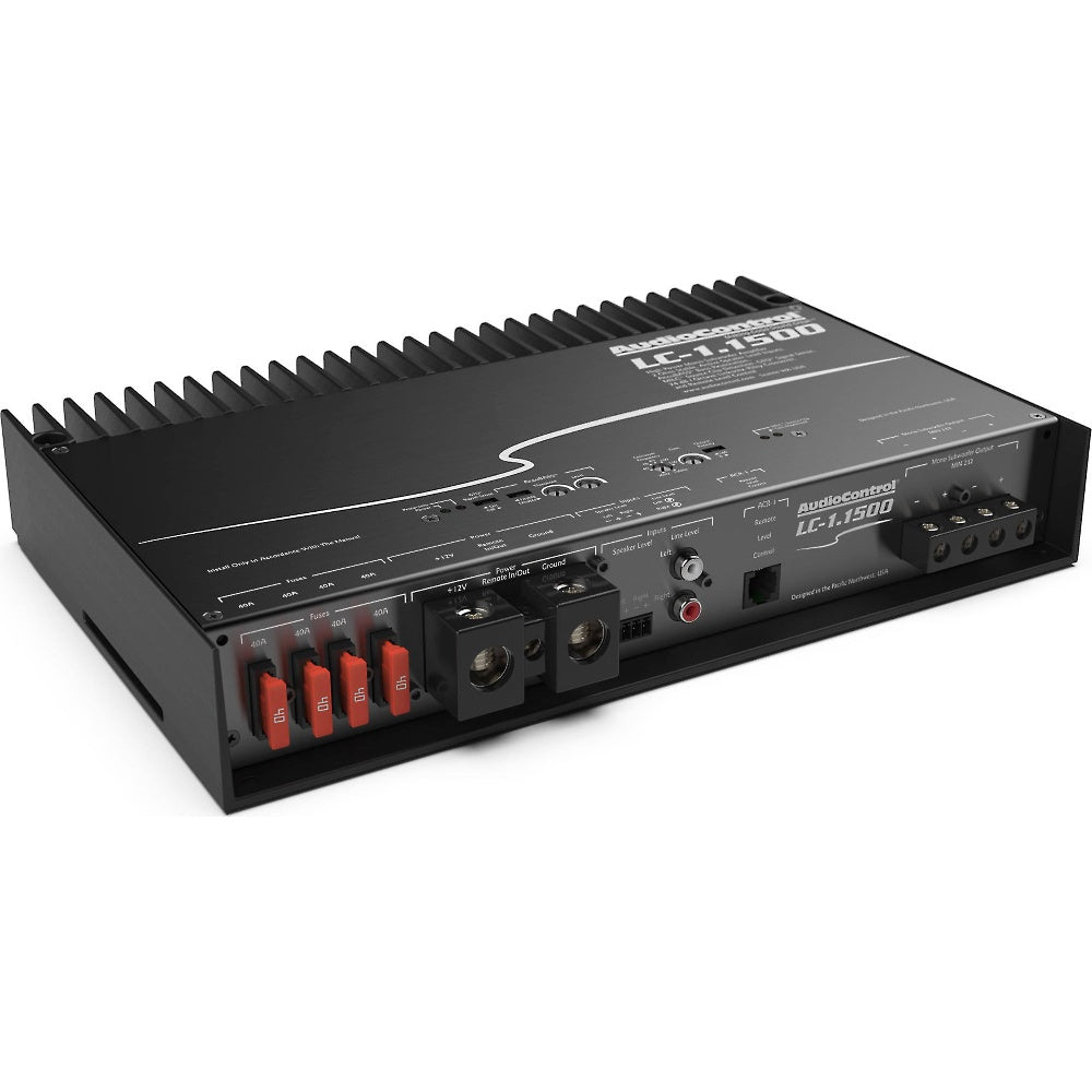 AudioControl LC-1.1500 1500W Max (850W RMS) LC Series Monoblock Amplifier with AccuBASS