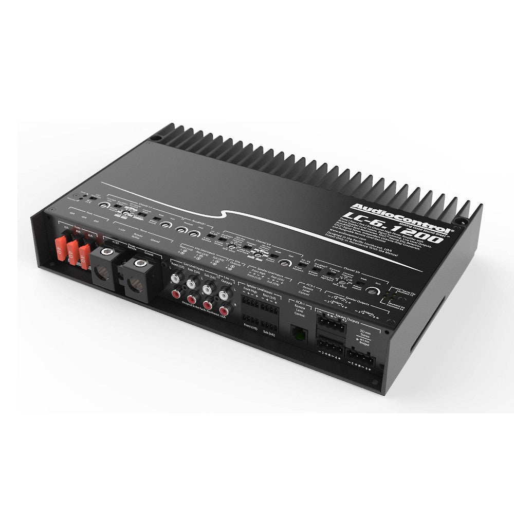 AudioControl LC-6.1200 1200W RMS LC Series Class-D 6-Channel 2-Ohm Stable Amplifier